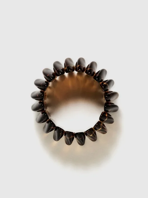 COMMENSE Rings & Bracelets|Accessories^Acrylic Resin Bracelet Brown