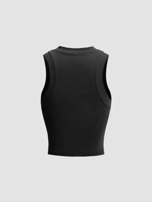 COMMENSE Sweater Tops|Tank Tops & Camis^Athleisure Tank Top Grey