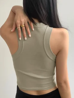 COMMENSE Sweater Tops|Tank Tops & Camis^Athleisure Tank Top Grey