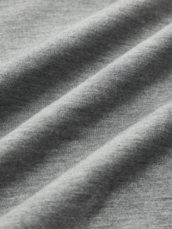 COMMENSE Sweatshirts & Hoodies|Tops^Athleisure Zipper Slim Hoodie Grey