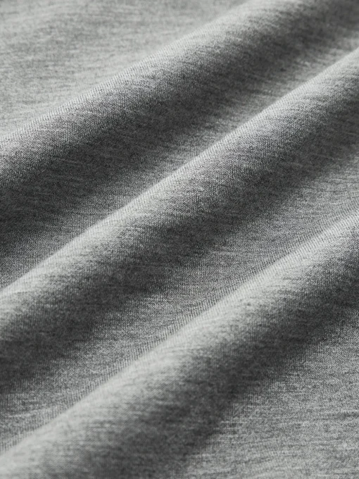 COMMENSE Sweatshirts & Hoodies|Tops^Athleisure Zipper Slim Hoodie Grey