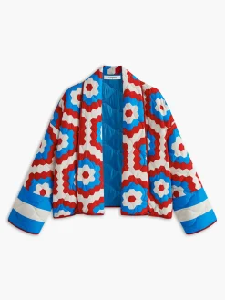 COMMENSE Outerwear|Coats^Boheme Lapel Winter Coat Multicolor