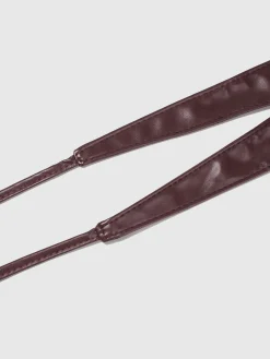 COMMENSE Belts & Chain|Accessories^Bow Wide Waist Belt Black