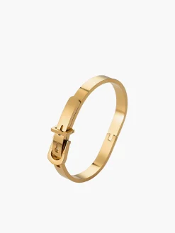 COMMENSE Rings & Bracelets|Accessories^Buckle Style Open Bracelet Gold
