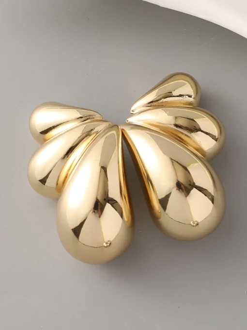 COMMENSE Accessories^Butterfly en Wing Stud Earrings Gold