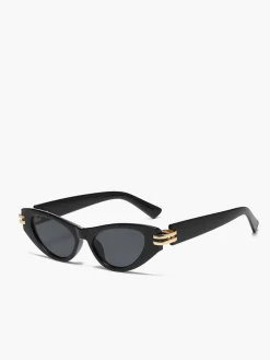 COMMENSE Sunglasses|Accessories^Cat Eye Frame Sunglasses Black