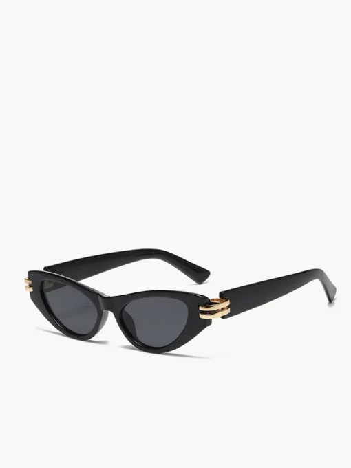 COMMENSE Sunglasses|Accessories^Cat Eye Frame Sunglasses Black