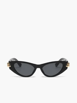 COMMENSE Sunglasses|Accessories^Cat Eye Frame Sunglasses Black