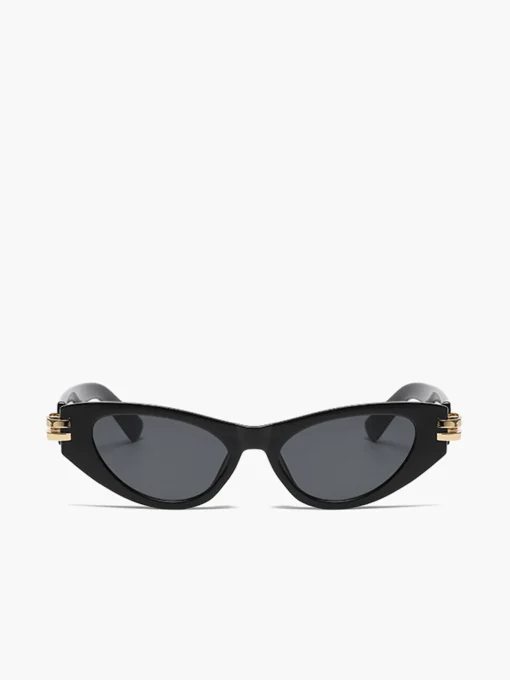 COMMENSE Sunglasses|Accessories^Cat Eye Frame Sunglasses Black