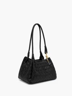 COMMENSE Bags|Accessories^Chic Woven Bucket Bag Black