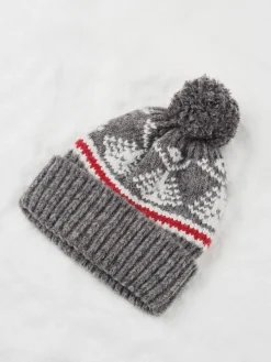 COMMENSE Hair Claws & Hats|Accessories^Christmas Knitted Warm Beanie Grey