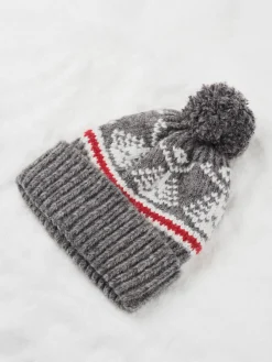 COMMENSE Hair Claws & Hats|Accessories^Christmas Knitted Warm Beanie Grey