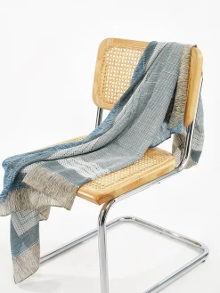 COMMENSE Accessories^Color Block Versatile Scarf Grey
