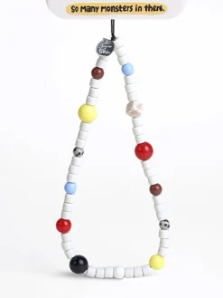 COMMENSE Accessories^Colorful Beaded Phone Lanyard Multicolor