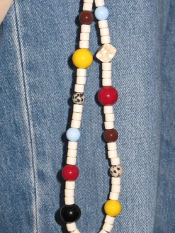 COMMENSE Accessories^Colorful Beaded Phone Lanyard Multicolor