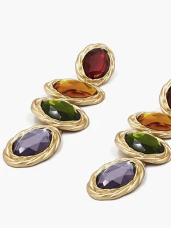 COMMENSE Earrings|Accessories^Colorful Rhinestone Earrings Multicolor