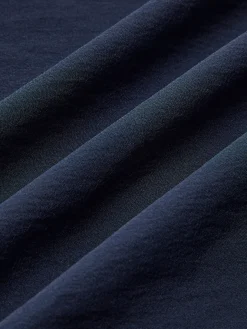 COMMENSE Pants|Bottoms^Contrast Piping Drawstring Pants Blue