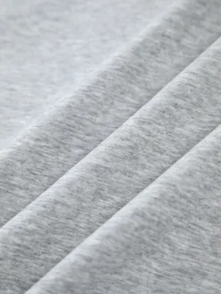 COMMENSE Sweatshirts & Hoodies|Tops^Contrast Trim Oversized Sweatshirt Grey