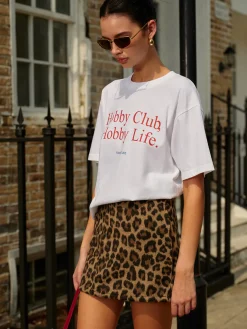 COMMENSE T-shirts|Tops^Cotton Letter Printed Short Sleeve T-Shirt White