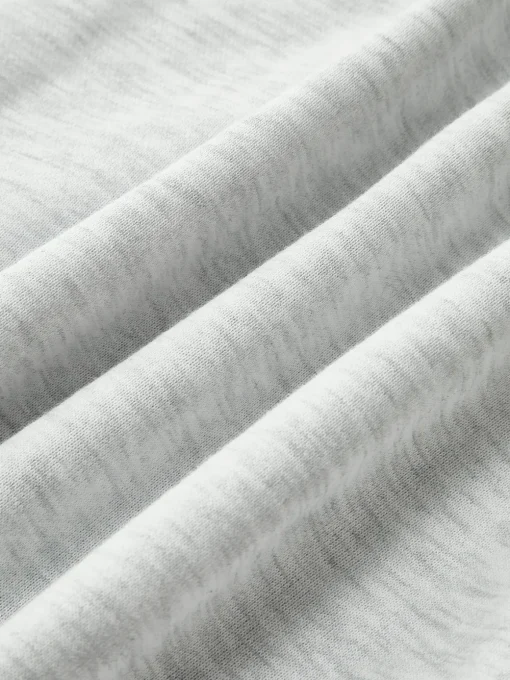 COMMENSE Sweatshirts & Hoodies|Corset Tops^Cotton Pleated Corset Sweatshirt Grey