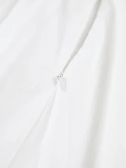COMMENSE Skirts|Matching Sets^Cowgirl Aesthetics Zippered Maxi Skirt White