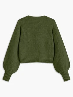 COMMENSE Sweater Tops|Sweaters & Cardigans^Crew Neck Bow Knit Top Grey