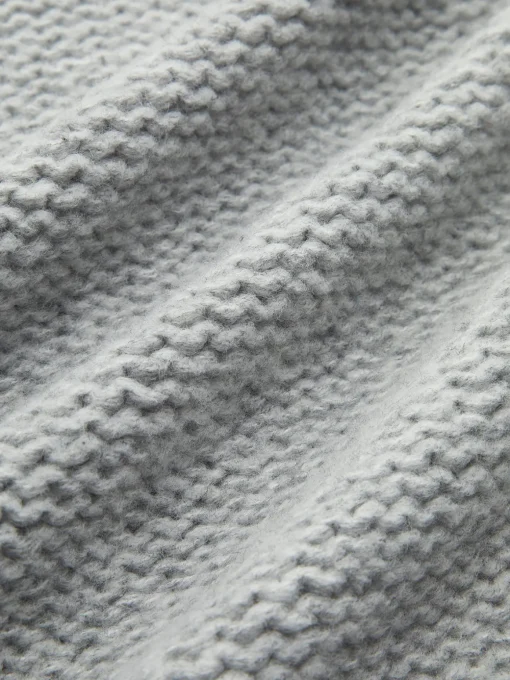 COMMENSE Sweater Tops|Sweaters & Cardigans^Crew Neck Bow Knit Top Grey