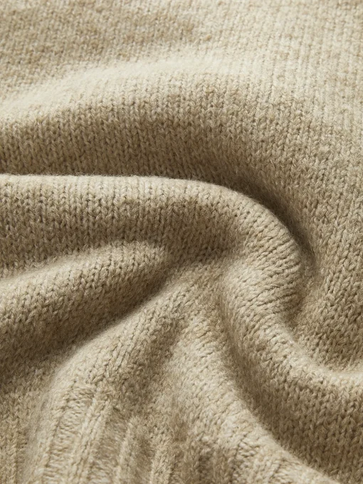 COMMENSE Sweater Tops|Sweaters & Cardigans^Crew Neck Strawberry Warm Sweater Apricot