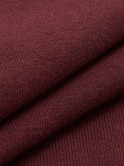 COMMENSE T-shirts|Tops^Cross-Over Collar Pleated Cinched T-Shirt Apricot