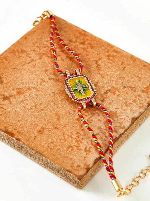 COMMENSE Rings & Bracelets|Accessories^Double Cord Boheme Bless Bracelet Multicolor