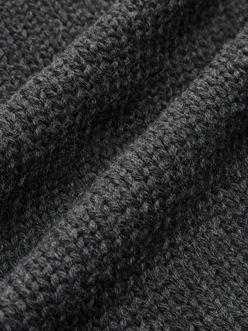 COMMENSE Cardigans|Sweaters & Cardigans^Double-Zip Pockets Lapel Cardigan Black