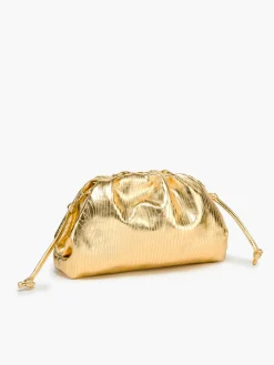COMMENSE Bags|Accessories^Drawstring en Cloud Bag Gold