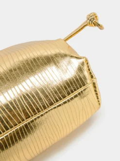 COMMENSE Bags|Accessories^Drawstring en Cloud Bag Gold