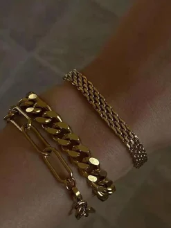 COMMENSE Rings & Bracelets|Accessories^Effortless Bracelet Gold