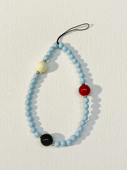 COMMENSE Accessories^Elegant Beaded Phone Lanyard Multicolor