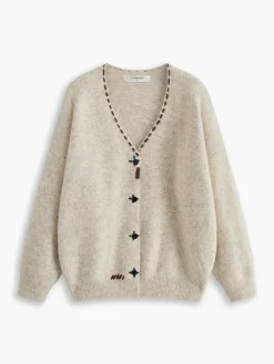 COMMENSE Knitwear|Tops^Elegant Soft Breasted Cardigan White