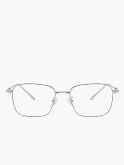 COMMENSE Sunglasses|Accessories^Elegant Square-Shape Glasses Silver