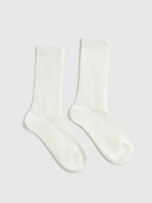 COMMENSE Socks & Tights|Accessories^Essential Cotton Soft Socks Burgundy