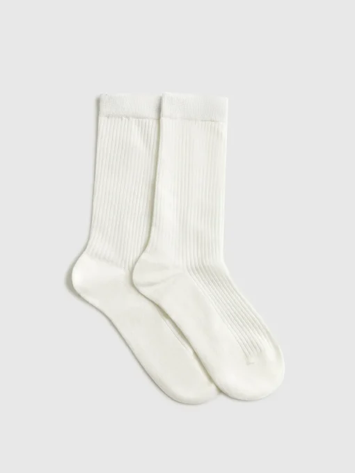 COMMENSE Socks & Tights|Accessories^Essential Cotton Soft Socks Burgundy
