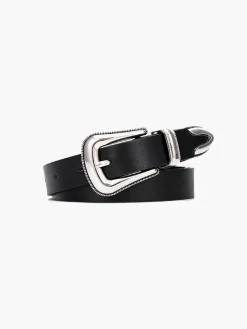COMMENSE Belts & Chain|Accessories^Essential Leather Belt Black