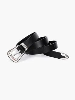 COMMENSE Belts & Chain|Accessories^Essential Leather Belt Black