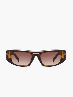 COMMENSE Sunglasses|Accessories^Fashion Square Glasses Brown