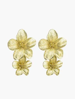 COMMENSE Earrings|Accessories^Fashionable Flower-Shaped Earrings Gold