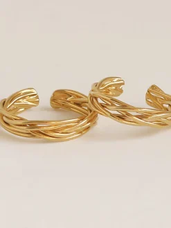 COMMENSE Rings & Bracelets|Accessories^Fashionable Metal Line Open Ring Golden