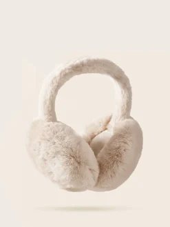 COMMENSE Hair Claws & Hats|Accessories^Faux-Fur Earmuffs Beige