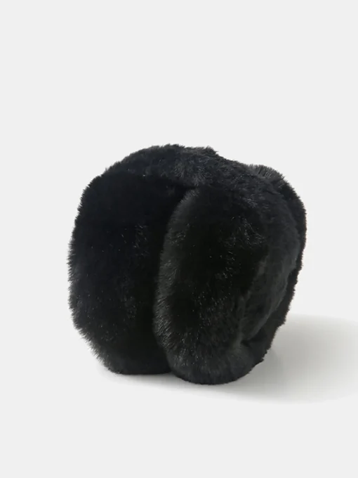 COMMENSE Hair Claws & Hats|Accessories^Faux-Fur Earmuffs Beige