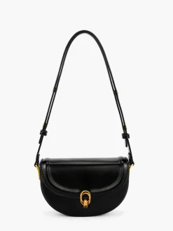COMMENSE Bags|Accessories^Flap Magnet Closure Shoulder Bag Black