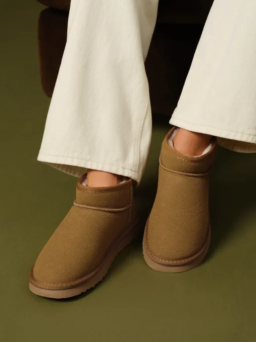 COMMENSE Shoes|Accessories^Fleecing Snow Boots Brown