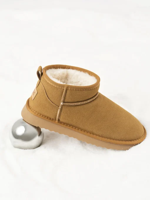 COMMENSE Shoes|Accessories^Fleecing Snow Boots Brown