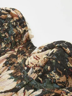 COMMENSE Corset Tops|Tops^Floral Drawstring Corset Multicolor